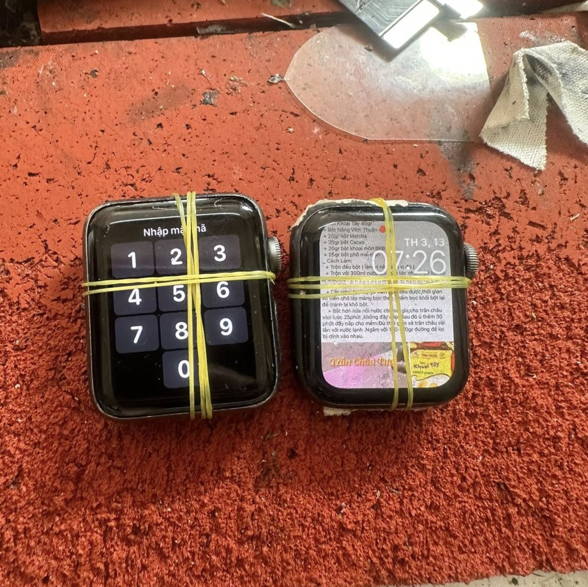 sửa Apple Watch chai pin